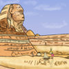 Camiseta orgánica básica para mujer Egipto Pisa - Imagen 8