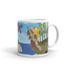 Taza blanca Nacimiento de Venus