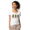 Camiseta orgánica básica para mujer Gioconda - Imagen 3