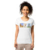 Camiseta orgánica básica para mujer Egipto Pisa