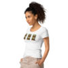 Camiseta orgánica básica para mujer Gioconda - Imagen 2