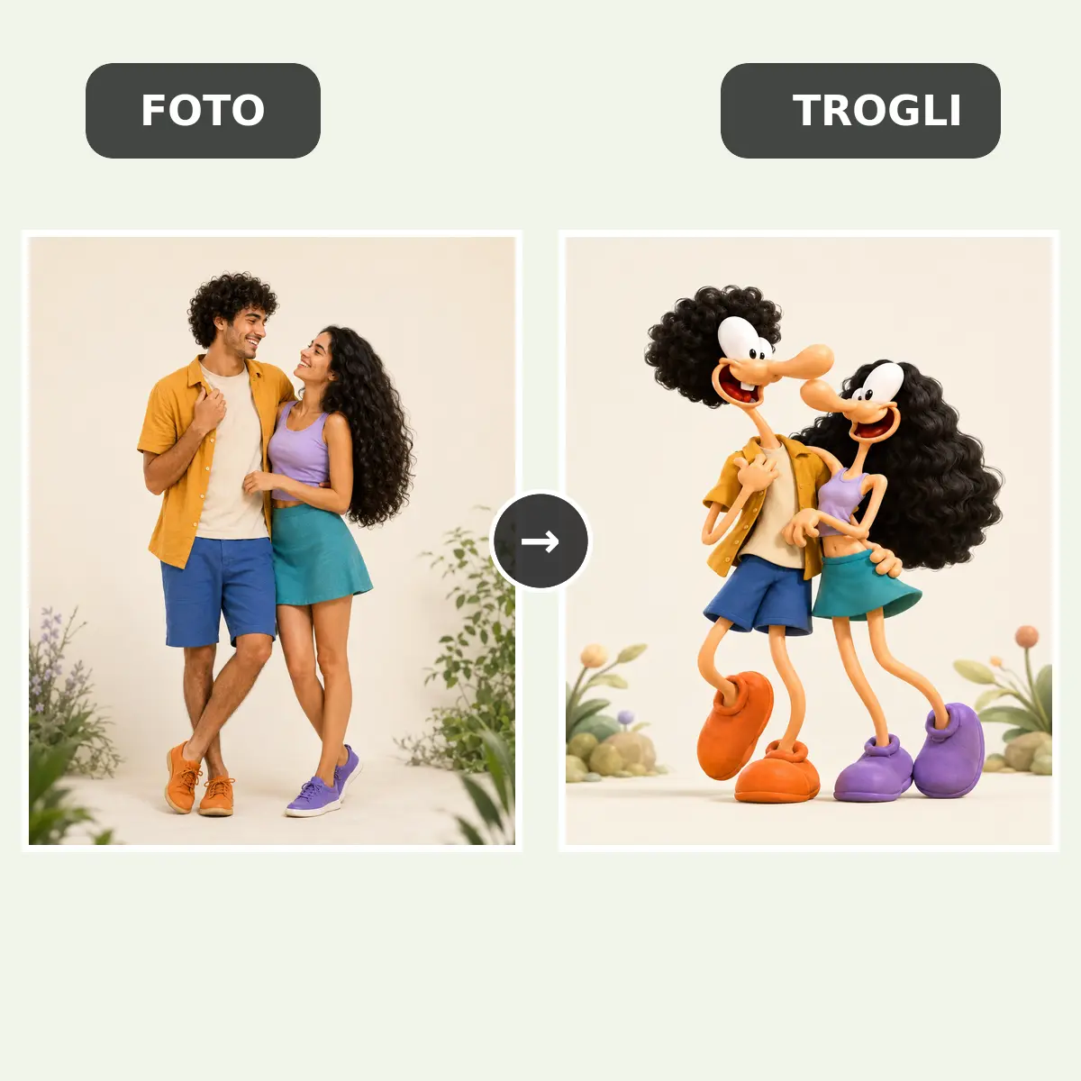Ejemplo pareja Trogli